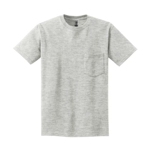 Gildan Unisex Regular Short Sleeve Screen Print Logo Pocket T-Shirt