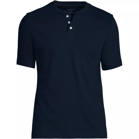 Men's Big Short Sleeve Super-T Henley - primary