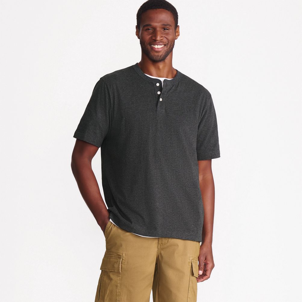 Men's Short Sleeve Super-T Henley