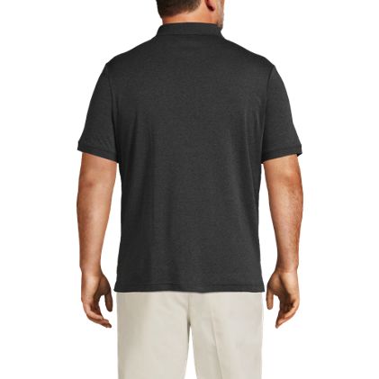 School Uniform Men's Big and Tall Short Sleeve Cotton Supima Polo Shirt - image 2