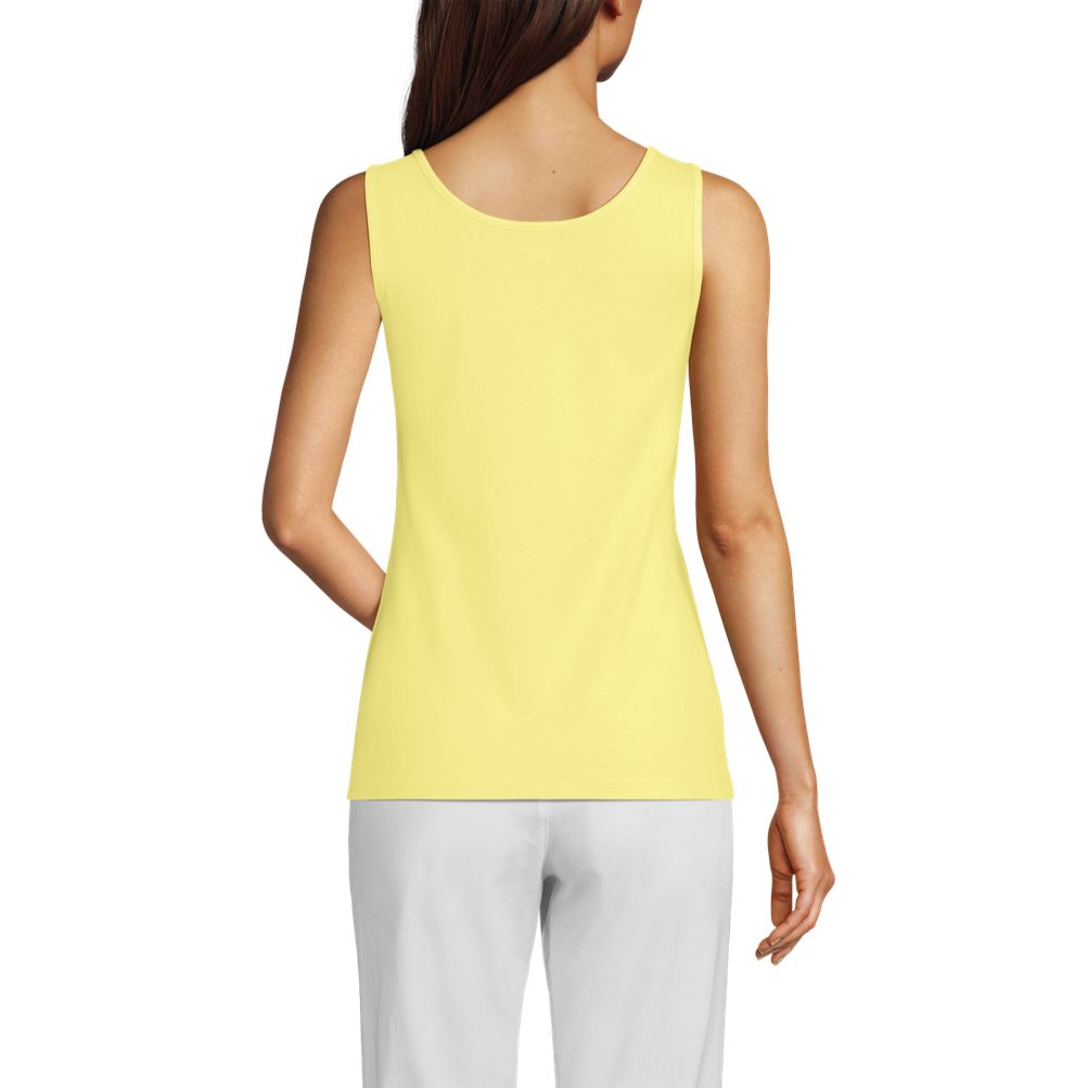 Lands' End Women's Cotton Tank Top