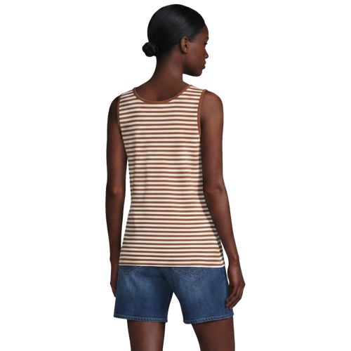 Rich Ginger/Ivory Stripe