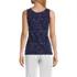 Women's Petite Cotton Tank Top, Back