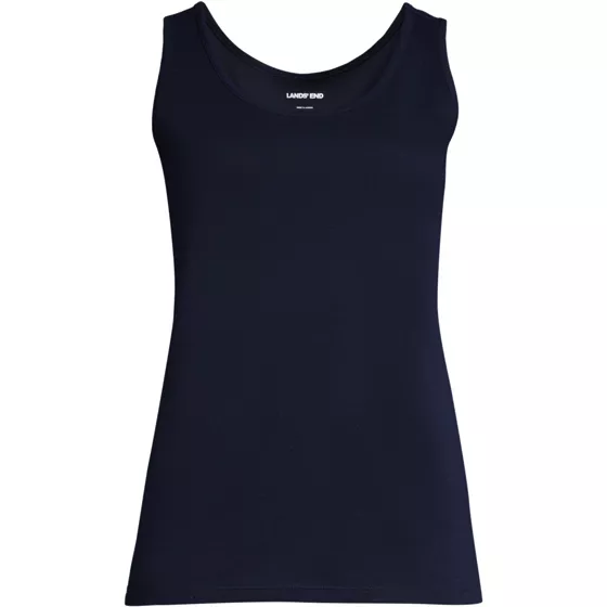 Women's Plus Size Cotton Tank Top - primary
