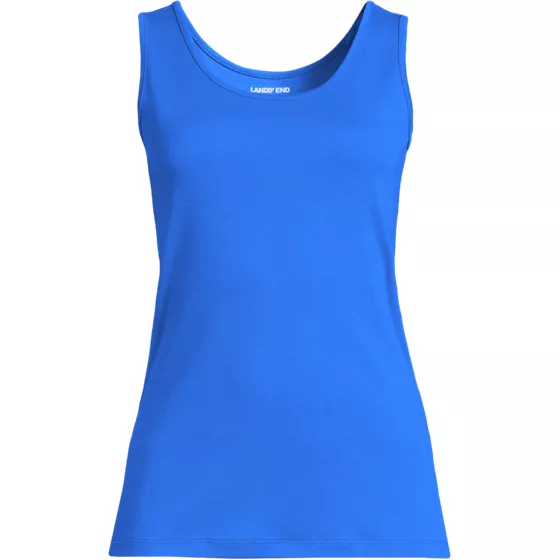 Women's Plus Size Cotton Tank Top - primary