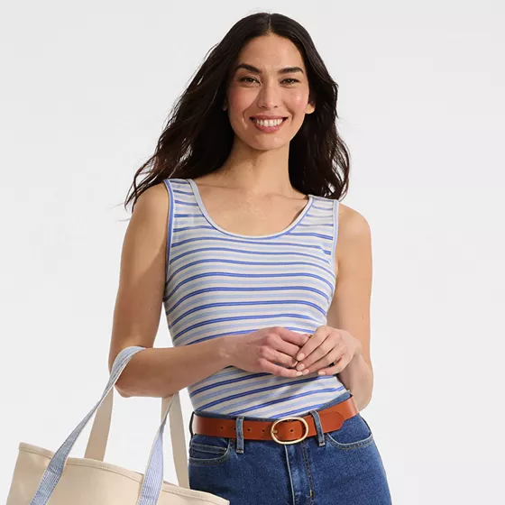 Women's Tall Cotton Tank Top - primary