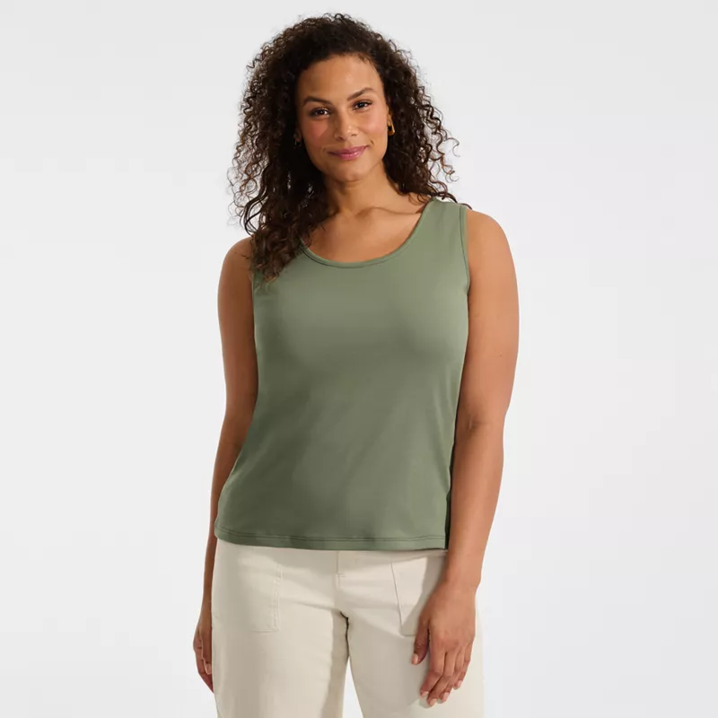 Women's Tall Cotton Tank Top, alternative image