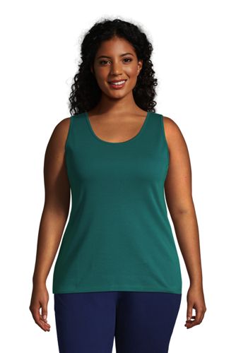 plus size women's cotton tank tops