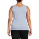 Women's Plus Size Cotton Tank Top, Back