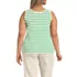 Women's Plus Size Cotton Tank Top, Back