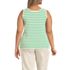 Women's Plus Size Cotton Tank Top, Back