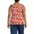 Women's Plus Size Cotton Tank Top, Back