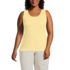 Women's Plus Size Cotton Tank Top, Front