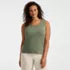 Women's Plus Size Cotton Tank Top, Front