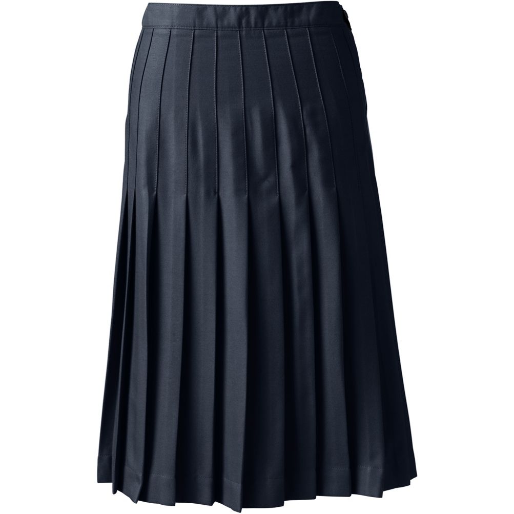 Women's Pleated Skirt Below the Knee | Lands' End