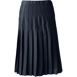 School Uniform Women's Pleated Skirt Below the Knee, Front