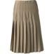 School Uniform Women's Pleated Skirt Below the Knee, Front