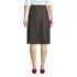 Women's Box Pleat Skirt Below the Knee, Back