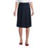 School Uniform Women's Box Pleat Skirt Below the Knee, Front