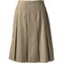 School Uniform Women's Box Pleat Skirt Below the Knee, Front