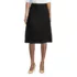 Women's Solid A-line Skirt Below the Knee, Front