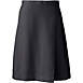 Women's Plus Solid A-line Skirt Below the Knee, Front