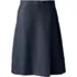 Women's Solid A-line Skirt Below the Knee, Front