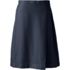Women's Solid A-line Skirt Below the Knee, Front