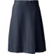 Women's Solid A-line Skirt Below the Knee, Front