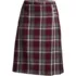 Women's Plaid A-line Skirt Below the Knee, Front