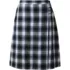 Women's Plaid A-line Skirt Below the Knee, Front