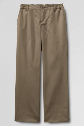 elastic waist chino pants