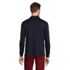 Men's Long Sleeve Cotton Supima Polo Shirt, Back
