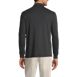 Men's Tall Long Sleeve Super Soft Supima Polo Shirt, Back