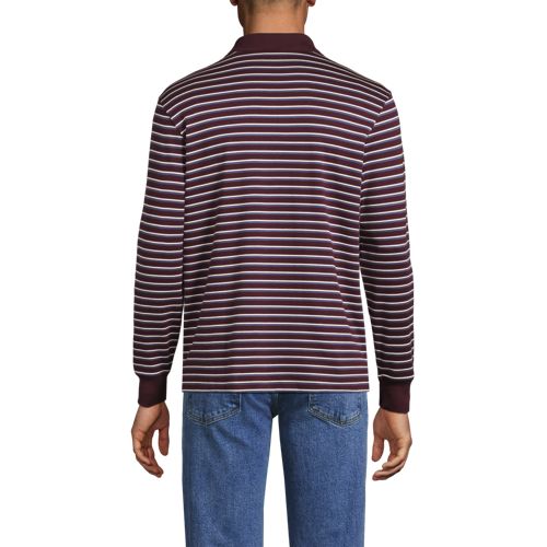 Lush Burgundy/Blue Stripe