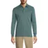 Men's Long Sleeve Cotton Supima Polo Shirt, Front