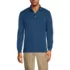 Men's Long Sleeve Cotton Supima Polo Shirt, Front