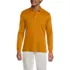 Men's Long Sleeve Cotton Supima Polo Shirt, Front