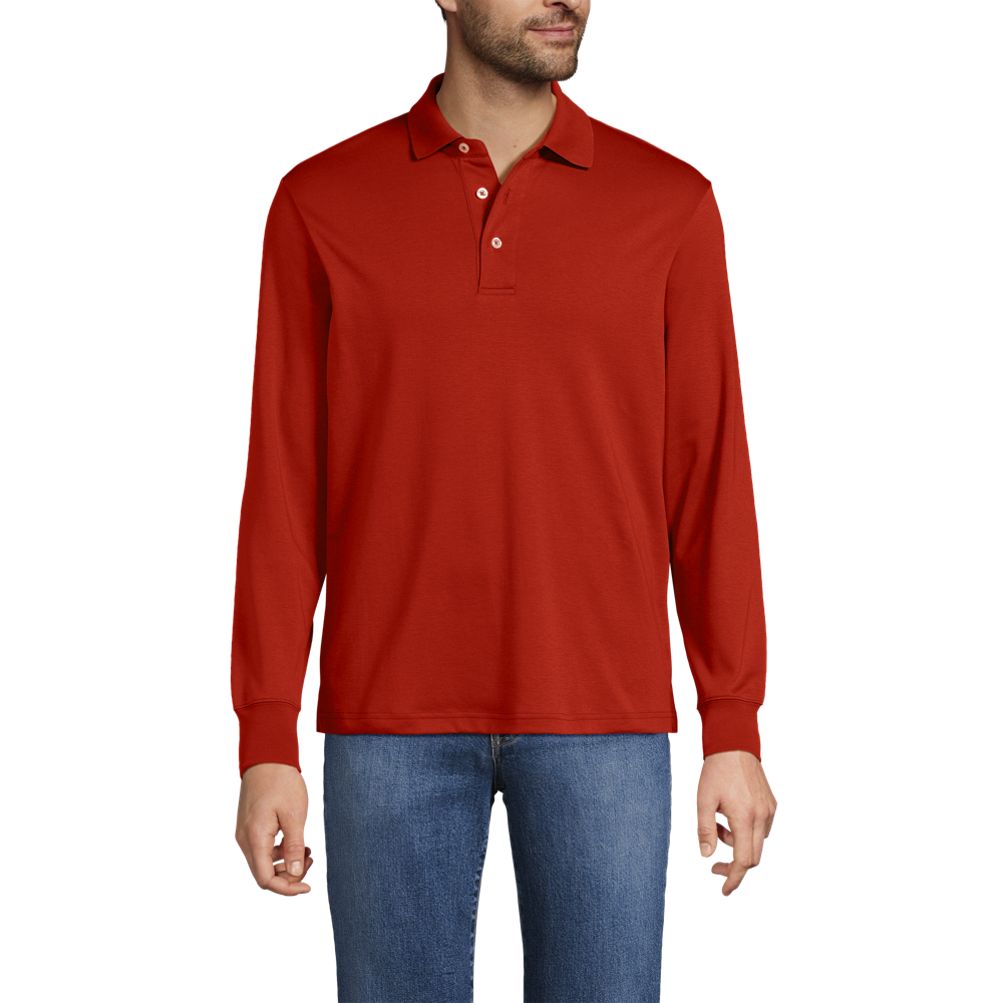 AFB COMPY LS POLO 完売品 DOUBLE LAYERED LS POLO SHIRTS(M GREY): AFB: MENS｜CONZ ONLINE STORE