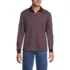 Men's Long Sleeve Cotton Supima Polo Shirt, Front