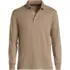 Men's Long Sleeve Cotton Supima Polo Shirt, Front