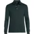 Men's Long Sleeve Cotton Supima Polo Shirt, Front