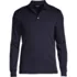 Men's Long Sleeve Cotton Supima Polo Shirt, Front