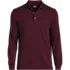 Men's Long Sleeve Cotton Supima Polo Shirt, Front