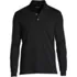 Men's Long Sleeve Cotton Supima Polo Shirt, Front