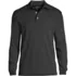 Men's Long Sleeve Cotton Supima Polo Shirt, Front
