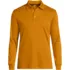 Men's Long Sleeve Cotton Supima Polo Shirt, Front