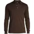 Men's Long Sleeve Cotton Supima Polo Shirt, Front