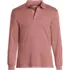Men's Long Sleeve Cotton Supima Polo Shirt, Front