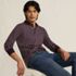 Men's Long Sleeve Cotton Supima Polo Shirt, alternative image
